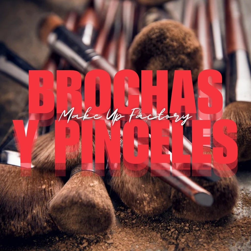 Pinceles y brochas | Make Up Factory